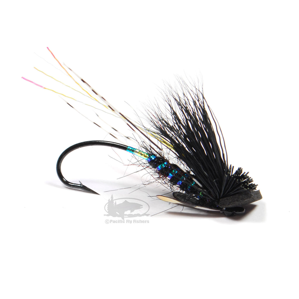 Brett's Klamath Skater - Black - Steelhead Skater Dry Fly