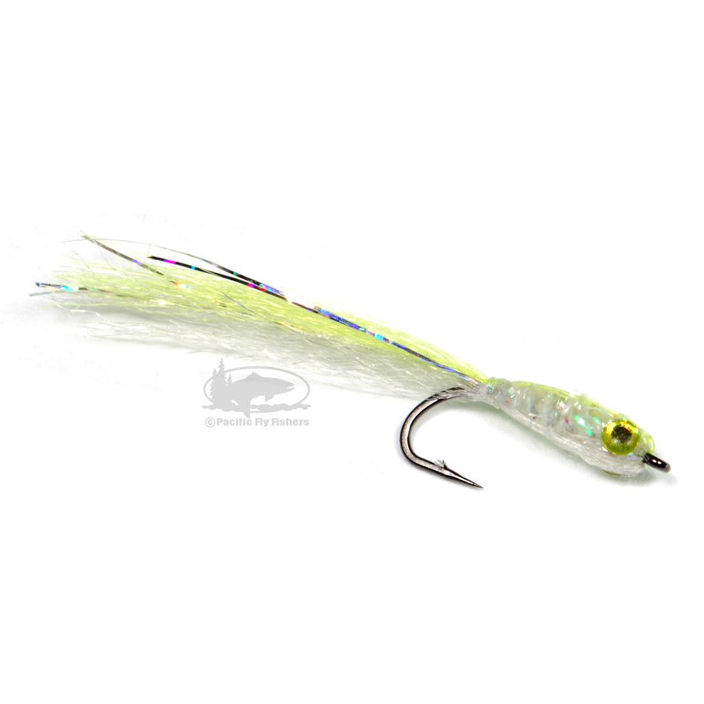 Bright Buddy - Chartreuse & White - Sea-Run Cutthroat Flies