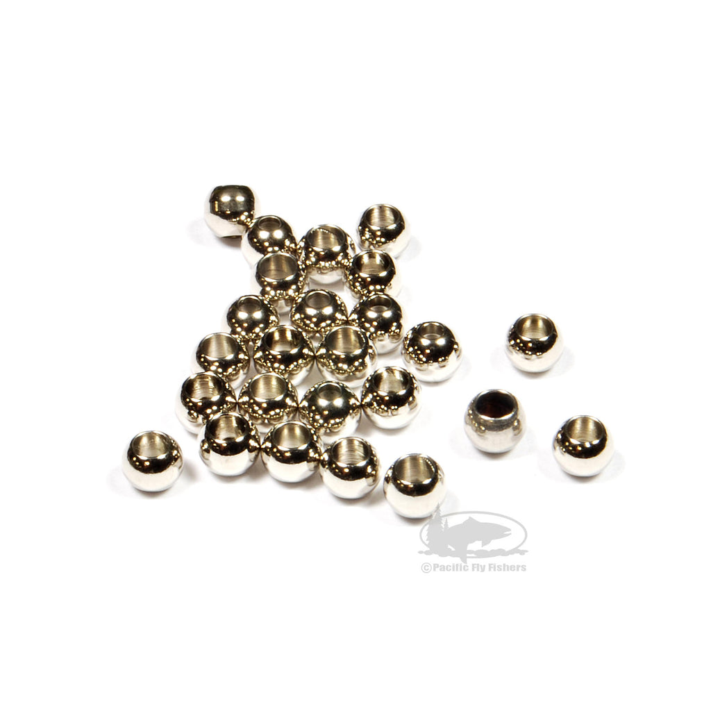Brite Beads - Nickel - Bead Head Cyclops Eyes - Fly Tying