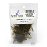 CDC Feathers - Brown Olive - Fly Tying