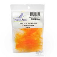 CDC Feathers - Sulphur Orange - Fly Tying
