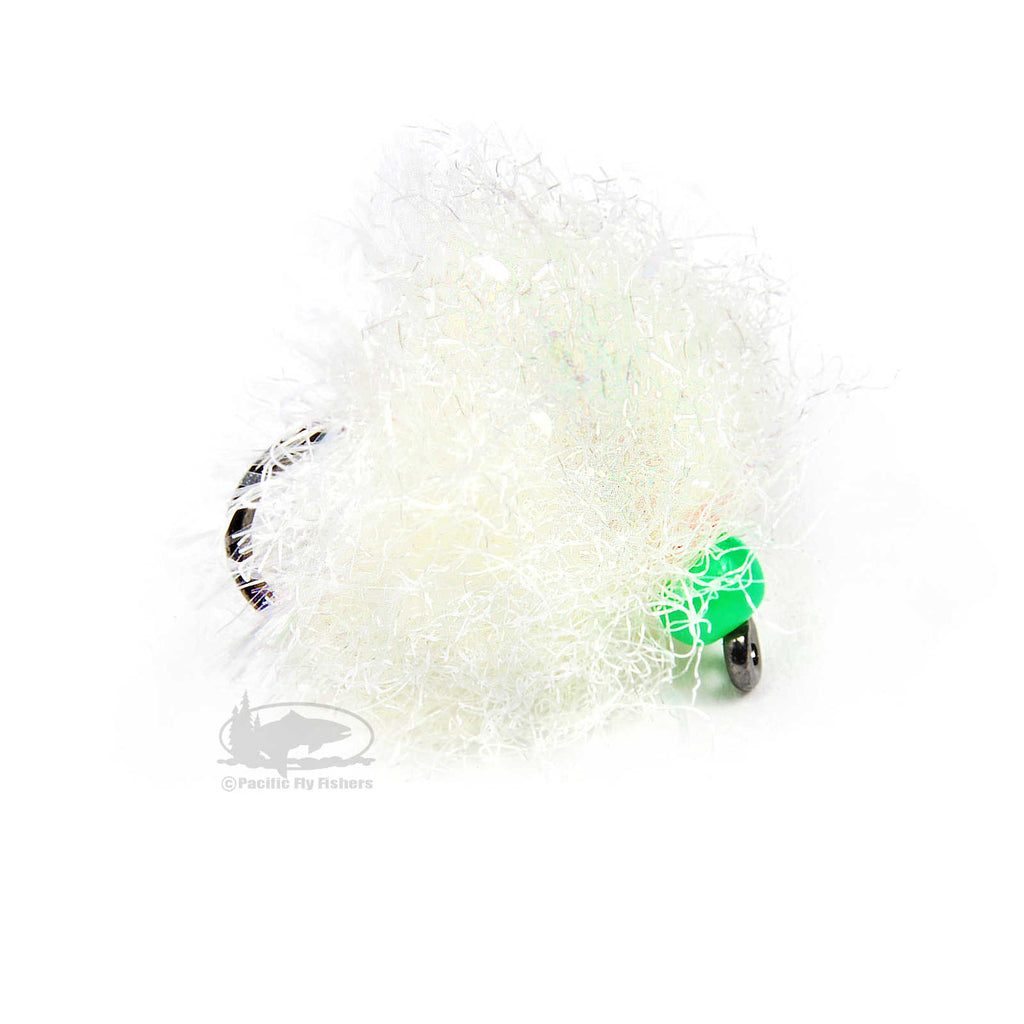 Chan's Beadhead Blob - Melon and UV White - Fly Fishing Flies