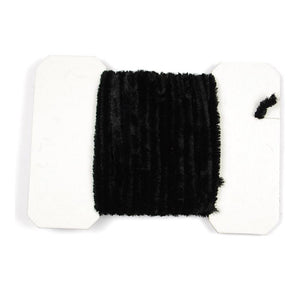 Rayon Chenille - Black