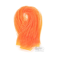 Chicone's Barred Crusher Legs - Orange/Clear - Regular and Micro