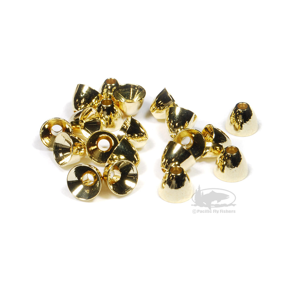 Cone Heads - Gold - Fly Tying Materials