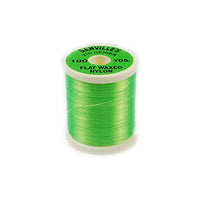 Danville Flat Waxed Nylon - Fluorescent Green
