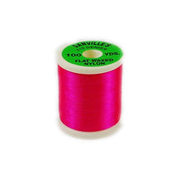 Danville Flat Waxed Nylon - Hot Pink