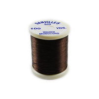 Danville 3/0 Waxed Monocord Thread - Dark Brown