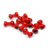 Dumbbell Eyes - Painted - Red