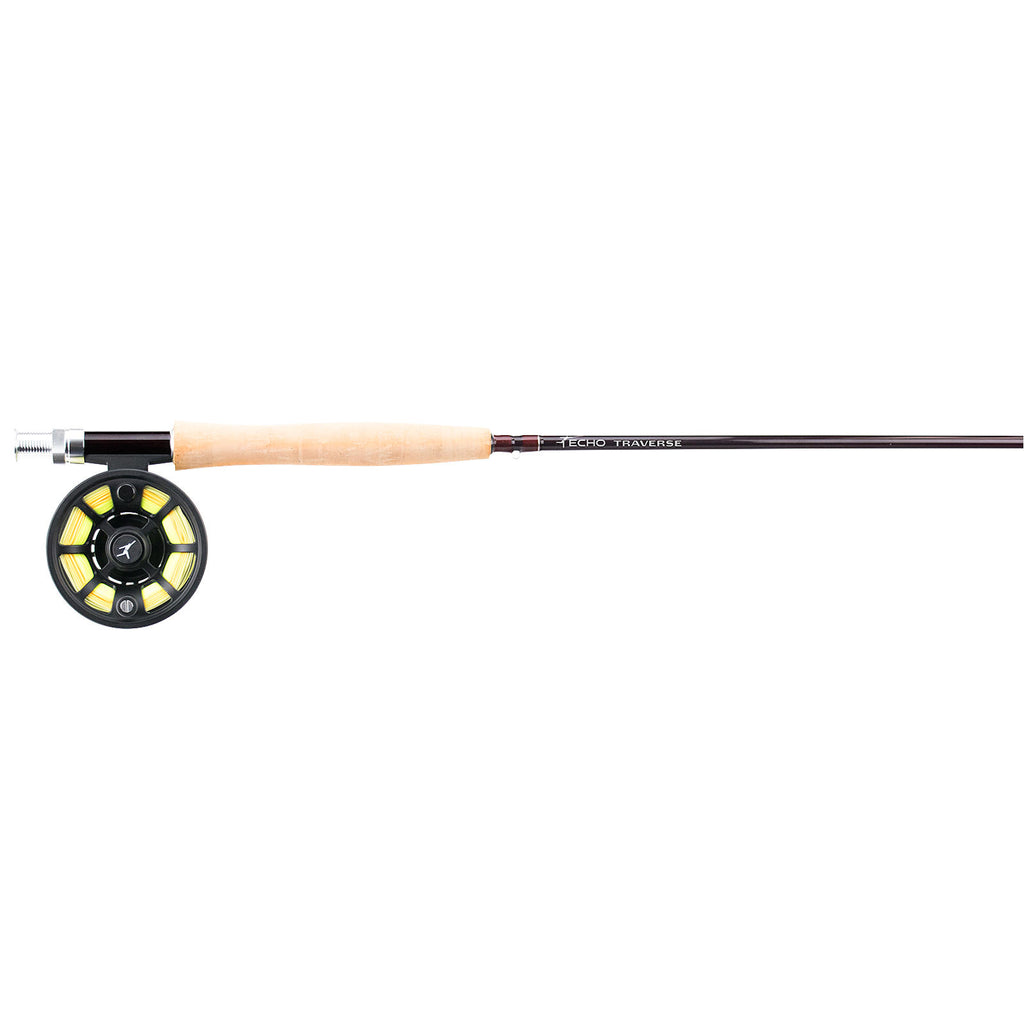 bass pro shop fly fishing reels ECHO Traverse Fly Rod Outfit