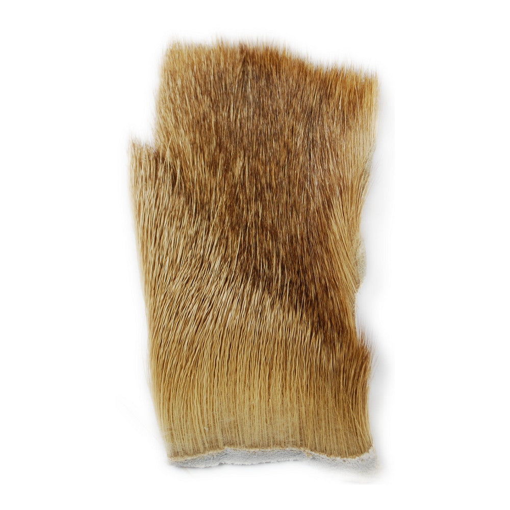 Elk Body Hair - Bleached Hock