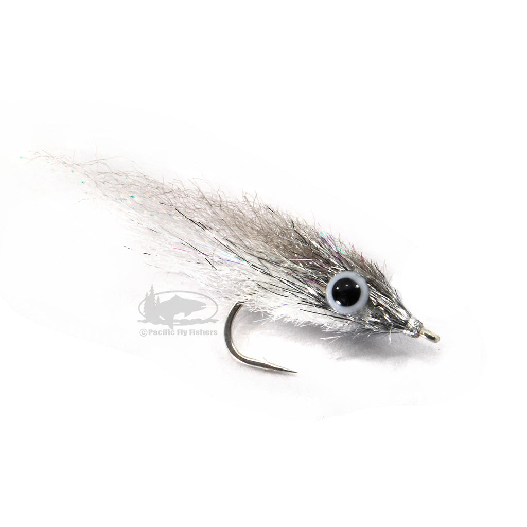 EP Micro Minnow - Translucent - White Gray - Enrico Puglisi Flies