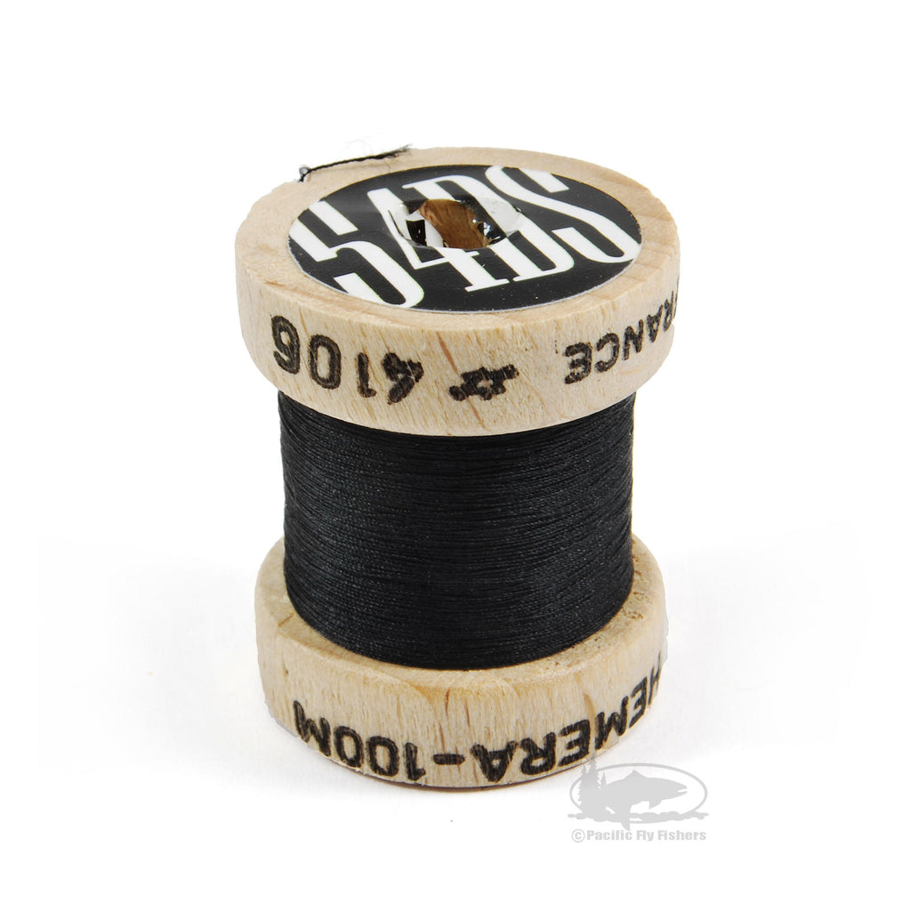 Ephemera Pure Silk Thread - Black