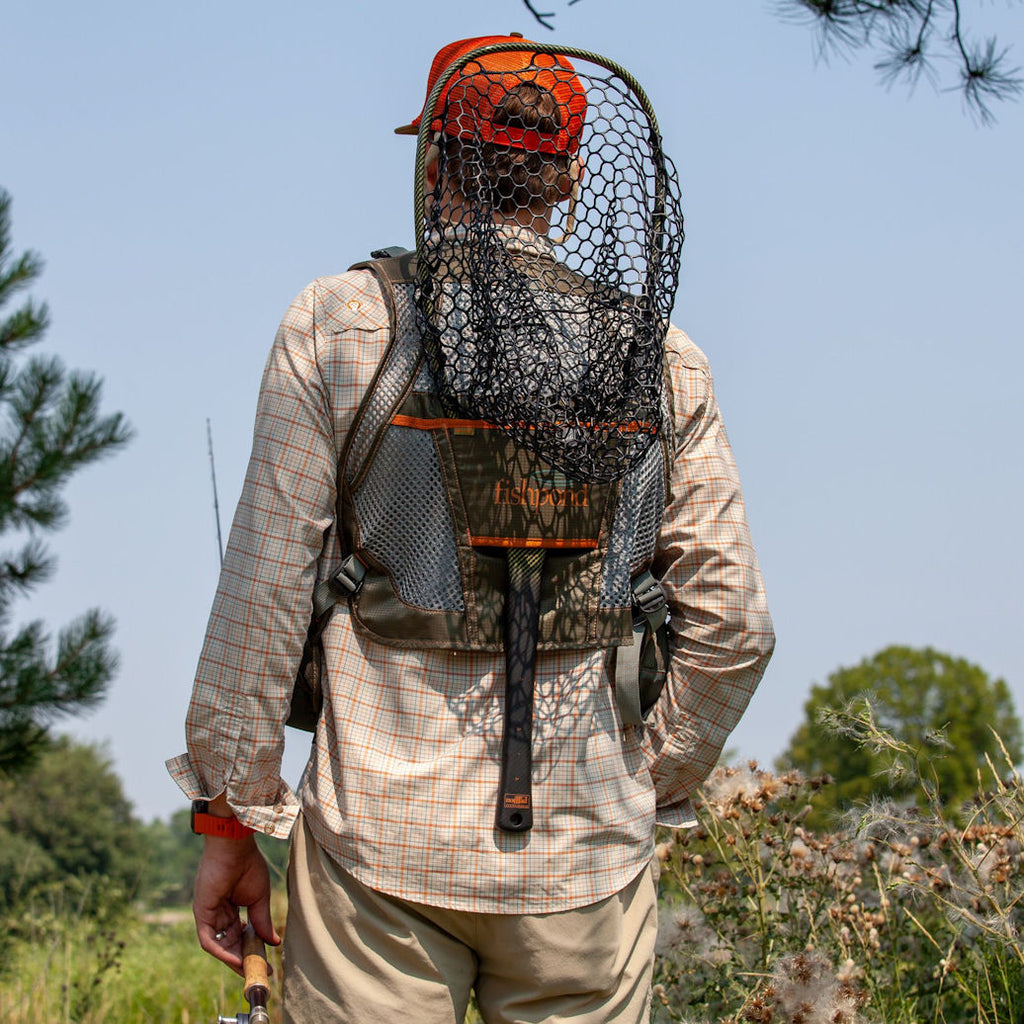 fishing vest with rod holder Fishpond Sagebrush Pro Mesh Vest