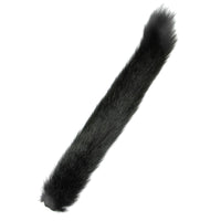 Gray Squirrel Tail - Black