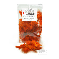 Grizzly Marabou, Chickabou - Burnt Orange - Feathers - Fly Tying Materials