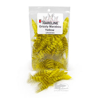 Grizzly Marabou, Chickabou - Yellow - Feathers - Fly Tying Materials