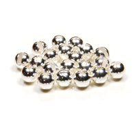 HANÁK Competition Tungsten Beads - Round+ - Silver