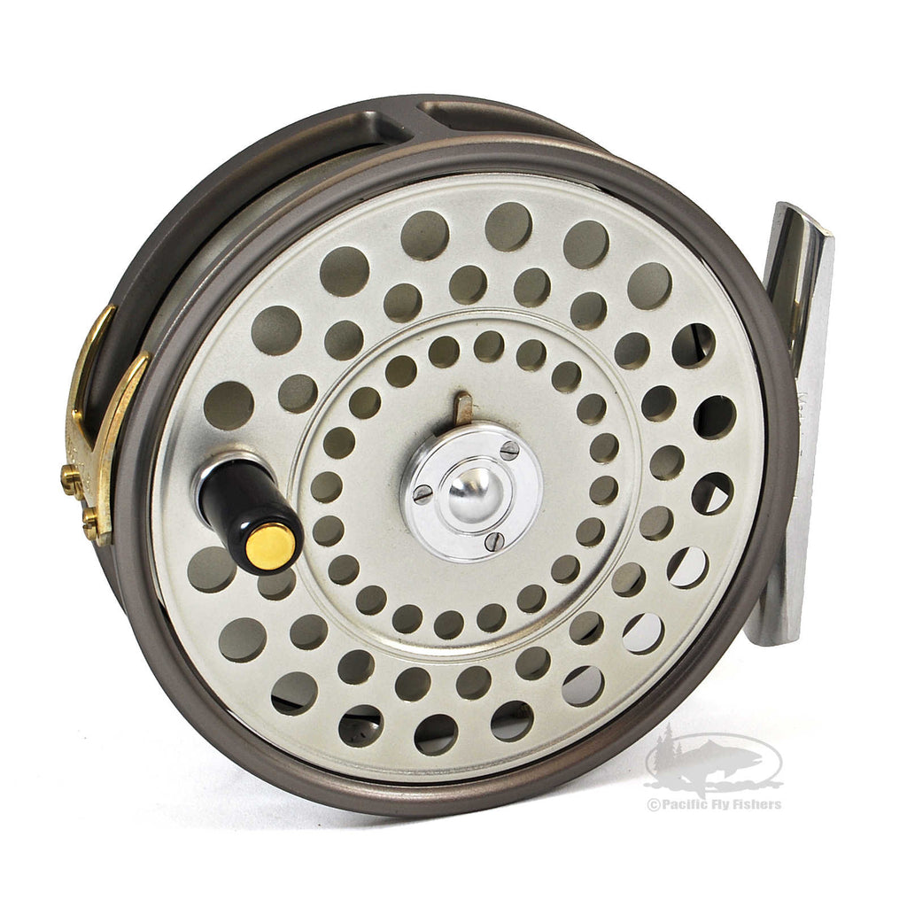 Left hand wind Hardy Perfect salmon fly reel 