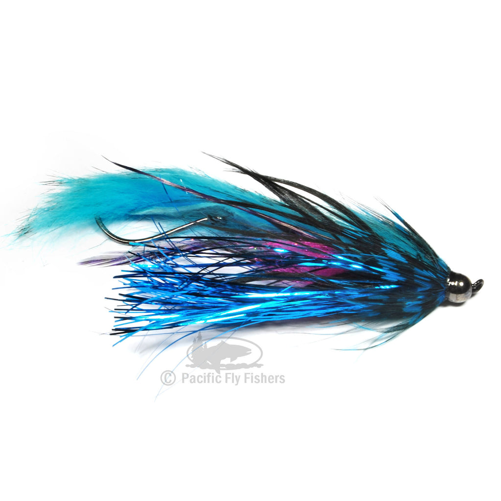 Hartwick's Tungsten Cyclops Leech - Blue - Pacific Fly Fishers