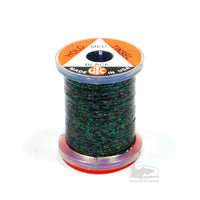 Holographic Tinsel - Black - Fly Tying Materials