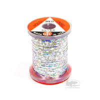Holographic Tinsel - Silver - Fly Tying Materials