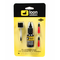 Loon Fluorescing UV Clear Fly Finish - Fly Tying UV Curing Adhesives