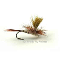 March Brown Parachute - Pacific Fly Fishers