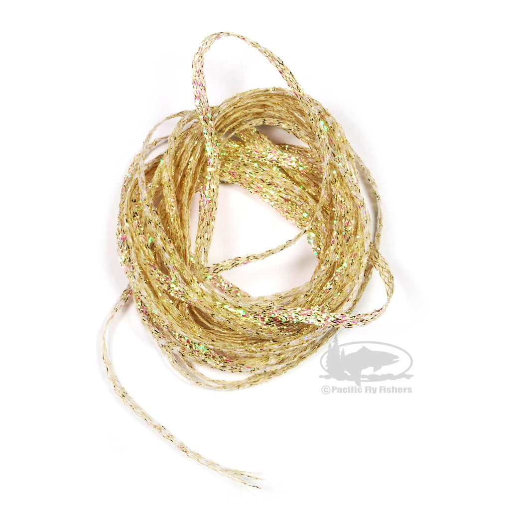 Mini Flat Fly Braid - Shimmer Gold