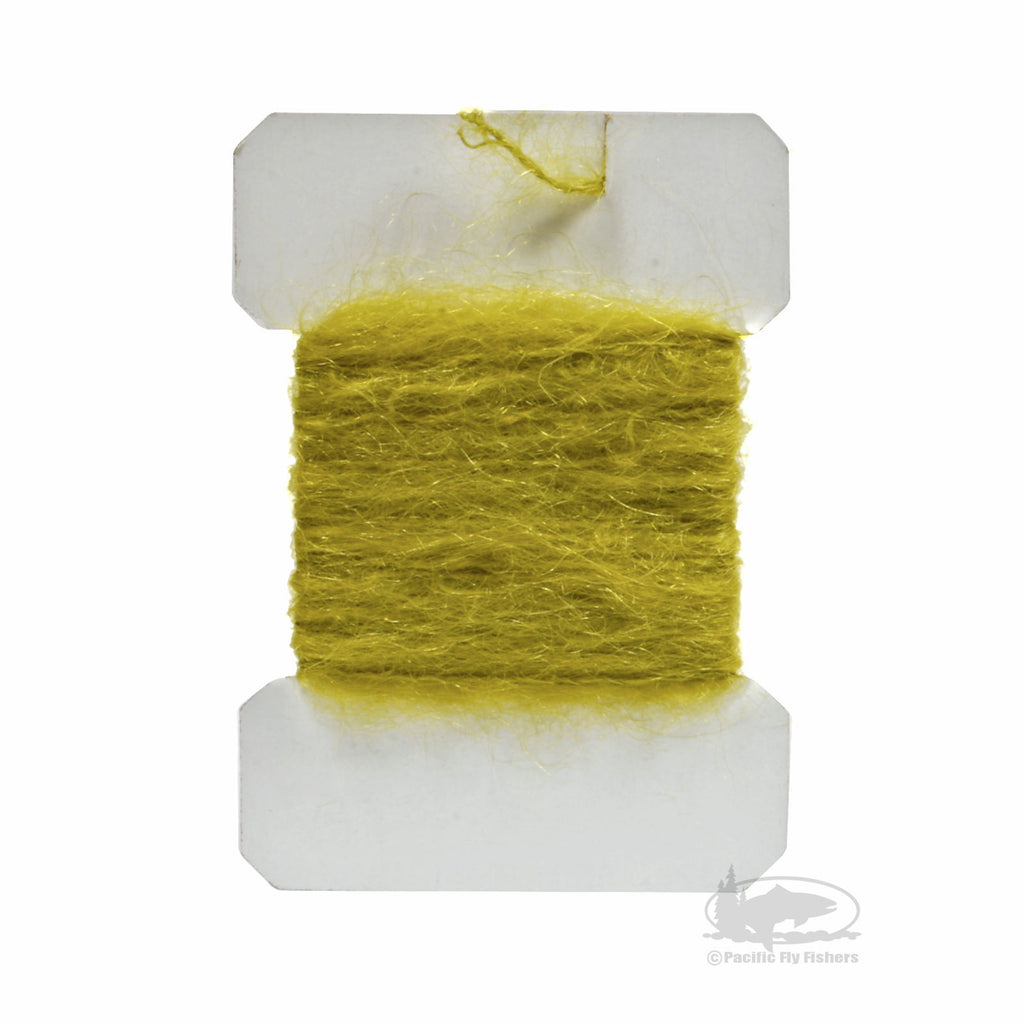 Mohair Leech Yarn - Light Olive