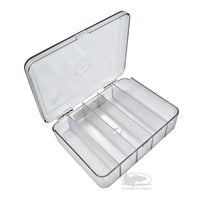 Myran 2000 Compartment Box - 5 Compartment Clear - Fly Fishing Boxes