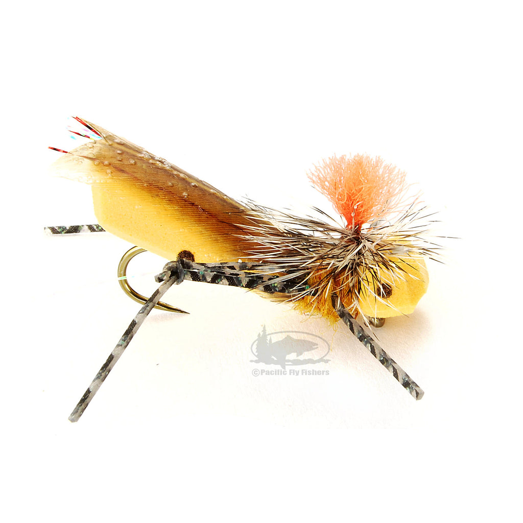 Parachute Frankenhopper - Grasshopper Hoppers - Terrestrials - Fly Fishing Flies