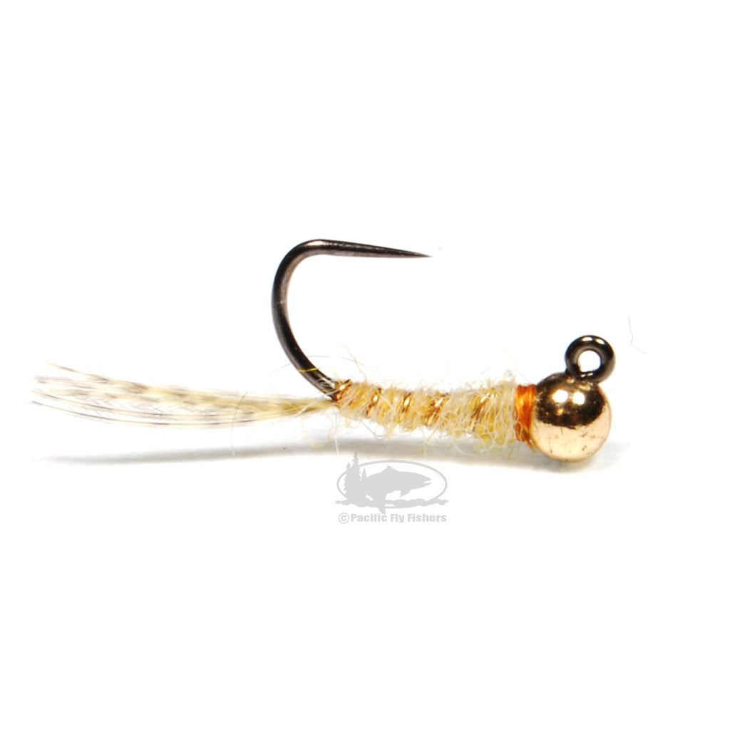 Douglas Ouellette Peaches & Cream Jig - European Jig Nymph Flies