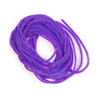 Pearl Core Braid - Purple - Fly Tying Material