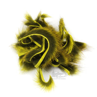 Pine Squirrel Zonker Strips - Light Olive