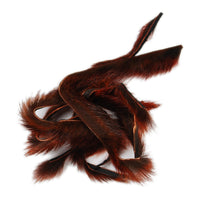 Pine Squirrel Zonker Strips - Rust