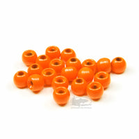 Plummeting Tungsten Beads - Fl Orange - Fly Tying Materials
