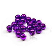 Plummeting Tungsten Beads - Metallic Purple - Fly Tying Materials