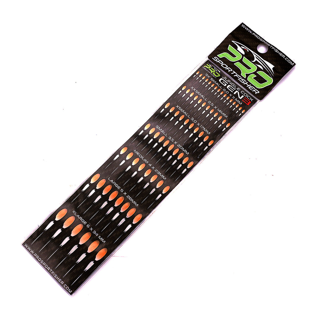 Pro Sportfisher Jungle Cock Gen3 Starter Pack - Synthetic Jungle Cock