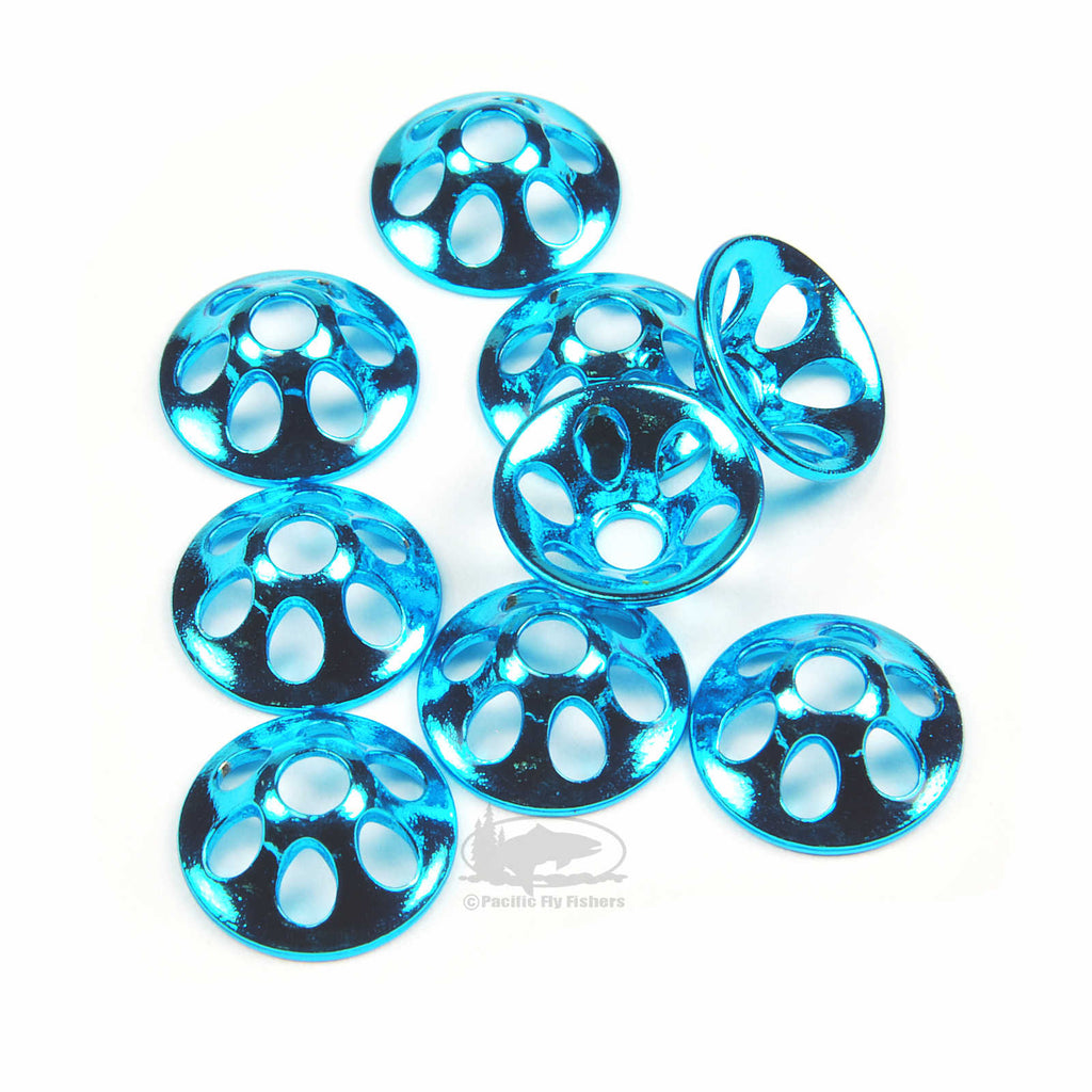 Pro Sportfisher Ultra Sonic Disc - Blue Metallic - Fly Tying Tube Vented Cones