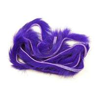 Rabbit Strips - Bright Purple - Fly Tying Materials