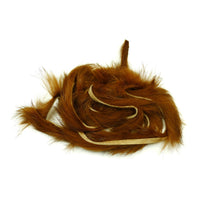 Rabbit Strips - Brown - Fly Tying Materials