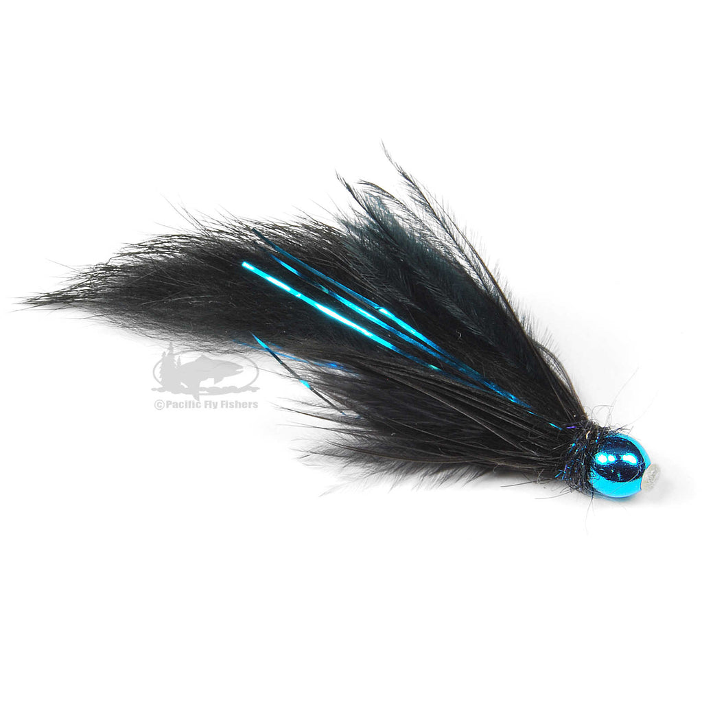 Silvey's Silveynator - Black & Blue - Steelhead Tube Flies