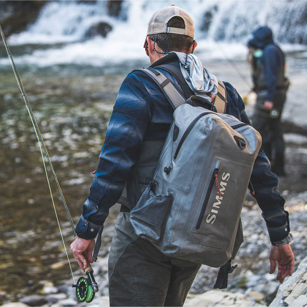 backpack fishing rod and reel Simms Dry Creek Z Backpack