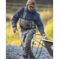 Simms Freestone Stockingfoot Waders - Smoke - 2023