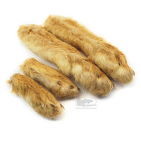 Snowshoe Rabbit Feet - Natural Cream - Hare - Fly Tying Materials