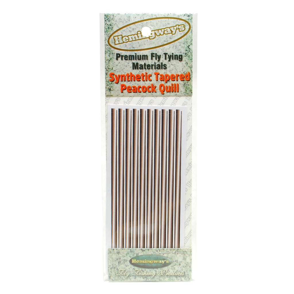 Synthetic Tapered Peacock Quills