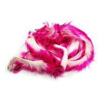 Tiger Barred Rabbit Strips - Hot Pink / Black over White