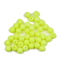 Trout Beads: 8mm - Chartreuse