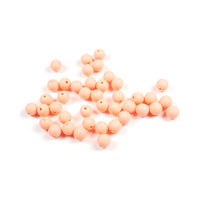 Trout Beads: 8mm - Peach Fuzz